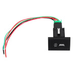 Push Button Switch Amber/Red LED Work Rear Spot Reverse LIGHT BAR For Amarok Click The Reverse Light Button Switch After Work
