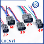 2/3/4/6/8 Pin Waterproof connector Wire harness plug 7223-1824-40 7223-1834-40 7223-1844-40 7223-1864-40 7223-1884-40 For Nissan