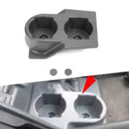 Carbon Fiber Black Car Center Console Water Cup Holder For Nissan GQ Patrol Y60 1989 To 1998 Front Console Dual Cup Holder