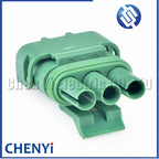 3 Pin green Automotive waterproof connector map Sensor Wire harness plug 12020403 with male or female Pins For GM