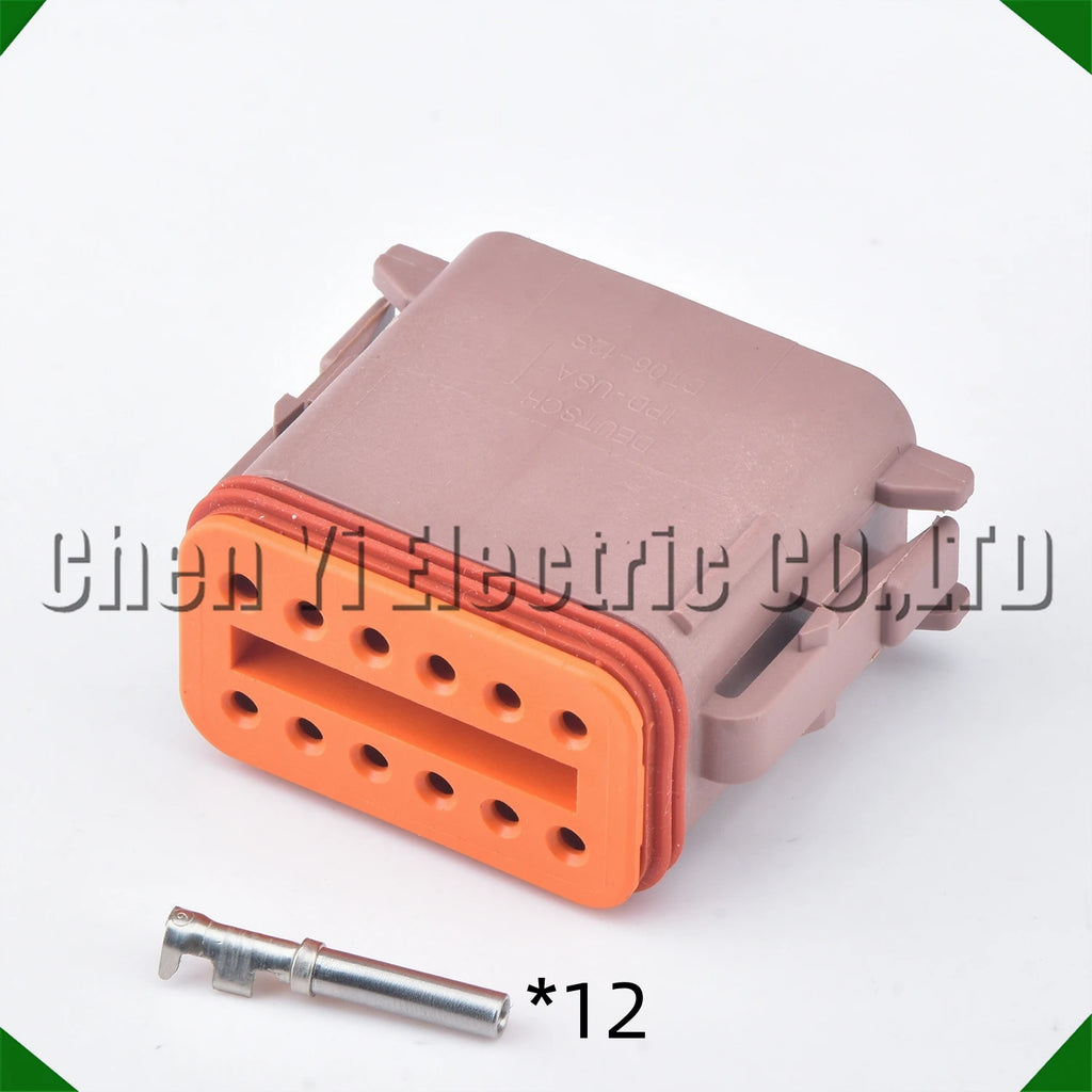 12 Pin Waterproof Connector Plug DT06-12SA DT04-12PA DT06-12SB DT04-12PB DT06-12SC DT04...