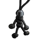 Handmade Building Block Keychain Biker Helmet Pendant Bag Rope Braided Paracord Backpack Doll Hanging Buddy Pendan Amagi