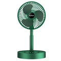 Foldable Desktop Fan Mini Wall-Mounted Car With Warm Night Light Rechargeable 4 Gears Adjustable Portable Air Circulation Amagi