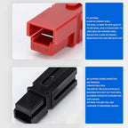40/90/200/500Pcs/Box  Single Pole Plug 30A High Current Connector - PP Battery Forklift Power Terminals Bulk Pack