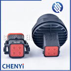 4 Pin Male or Female Waterproof Automobile Connector Electronic Plug 132004-001 132004-000 With Pins