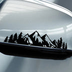 Car Exterior Stickers Forest Snow Mountain Styling Personalized Decals Car  Fashion Decoration Stickers Decorative Accessories