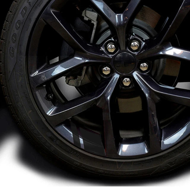 New 6Pcs Reflective Car Wheel Rim Sticker Wheel Hub Decals for CHERY TIGGO 3 4 5 7 PRO 8 Vinyl Stickers Hash Mark Stripe amagi