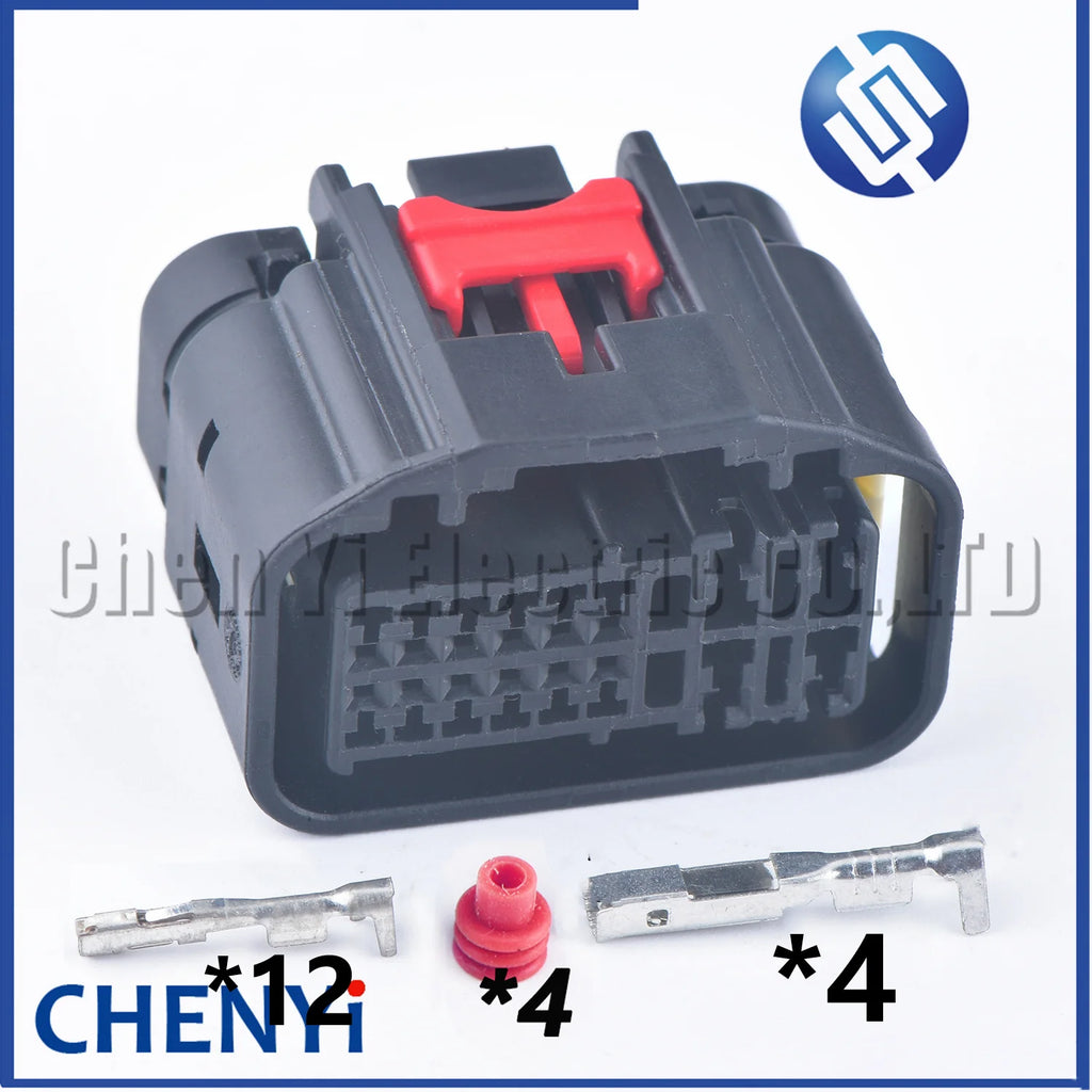 16 Pin Auto connector 2.3 2.3t tf81sc Gearbox computer board plug gear switch plug 7283-8682-30 7283-9414-30 For Mazda Ford