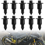 Motorcycle Plastic Rivets Fairing Clips Push Pin Expansion Fastener Retainer for Cowl Trim Panel Yamaha Kawasaki Suzuki Honda