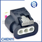 3 Pin female Automotive waterproof connector Car sensor harness plug 2-2355507-5