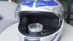 Crystal-Clear Helmet Anti-Fog Film–Nano Rain-Repellent Visor Shield for Day/Night Riding, Zero Distortion, Easy DIY Application