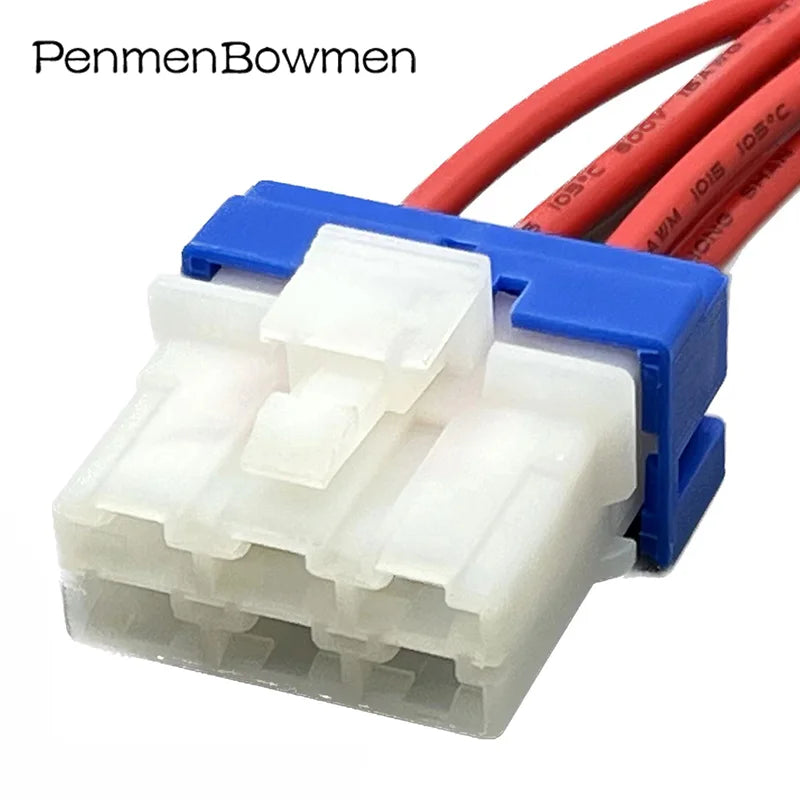 1 Set 6 Pin Car Blower Speed Control Resistor Plug Wiring Harness Electrical Connector for PH772-06015 PH776-06015