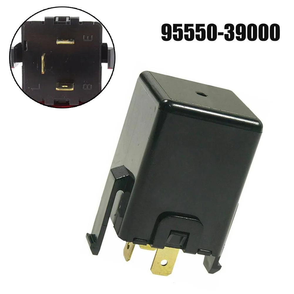 Universial LED Electronic Flasher Relay 95550-39000 Turn Signal Flasher Relay 9555039000 For Hyundai For Kia Flashing Relay