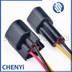 3 Pin 2.3mm Furukawa Black Auto Male or Female Car Waterproof Connector Wire Harness Switch plug FW-C-3M-B FW-C-3F-B