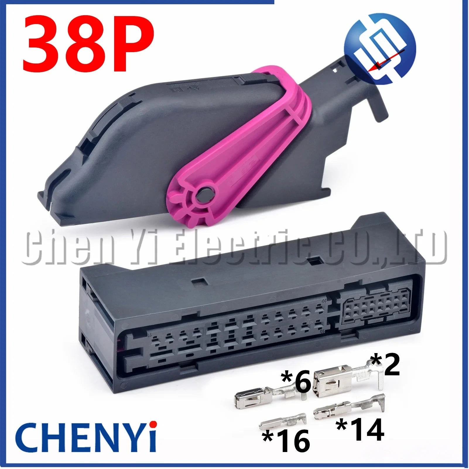 32/38 Pin Automotive connector Car amplifier speaker plug 5K0971636 5K0 971 636 0-1534050-1 1534180-1 2141409-1