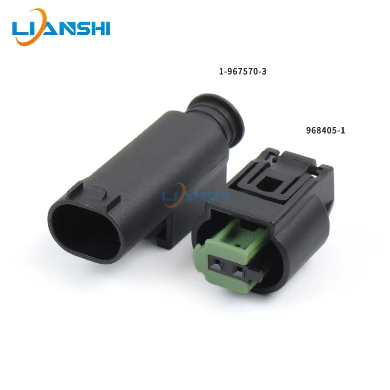 1-967570-3 968405-1 For BMW Sensor reversing Radar wiring harness plug 2p connector with terminal 1-967644-1