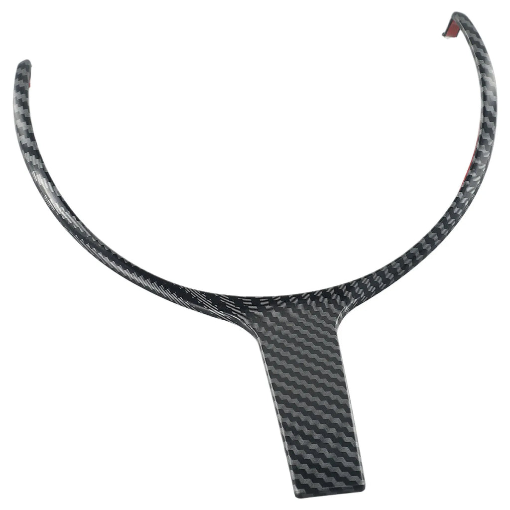 ABS Carbon Steering Wheel Cover Trim For BMW F Chassis F22 F30 F32 F10 F12 F15 Carbon Fiber Steering Wheel Lower Cover Trim