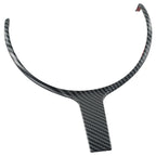 ABS Carbon Steering Wheel Cover Trim For BMW F Chassis F22 F30 F32 F10 F12 F15 Carbon Fiber Steering Wheel Lower Cover Trim