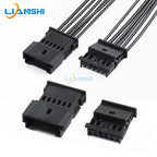 1-1241370-3 Male and female 1-1703874-1 Applicable to Mercedes-Benz atmosphere light button BMW tweeter 6-hole harness plug