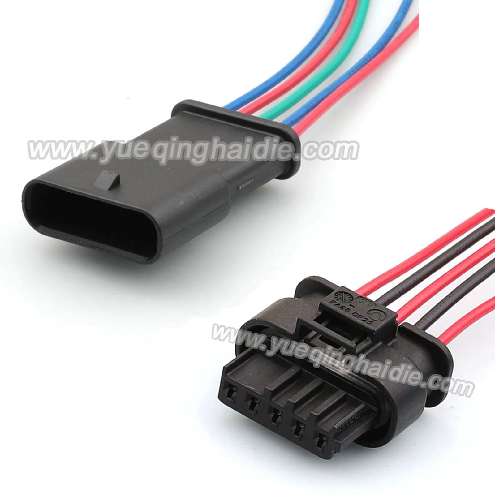 5Pin 1.2mm Waterproof Connectors Wire Harness Socket AC Assembly For Benz BMW VW 872860541 872-860-541