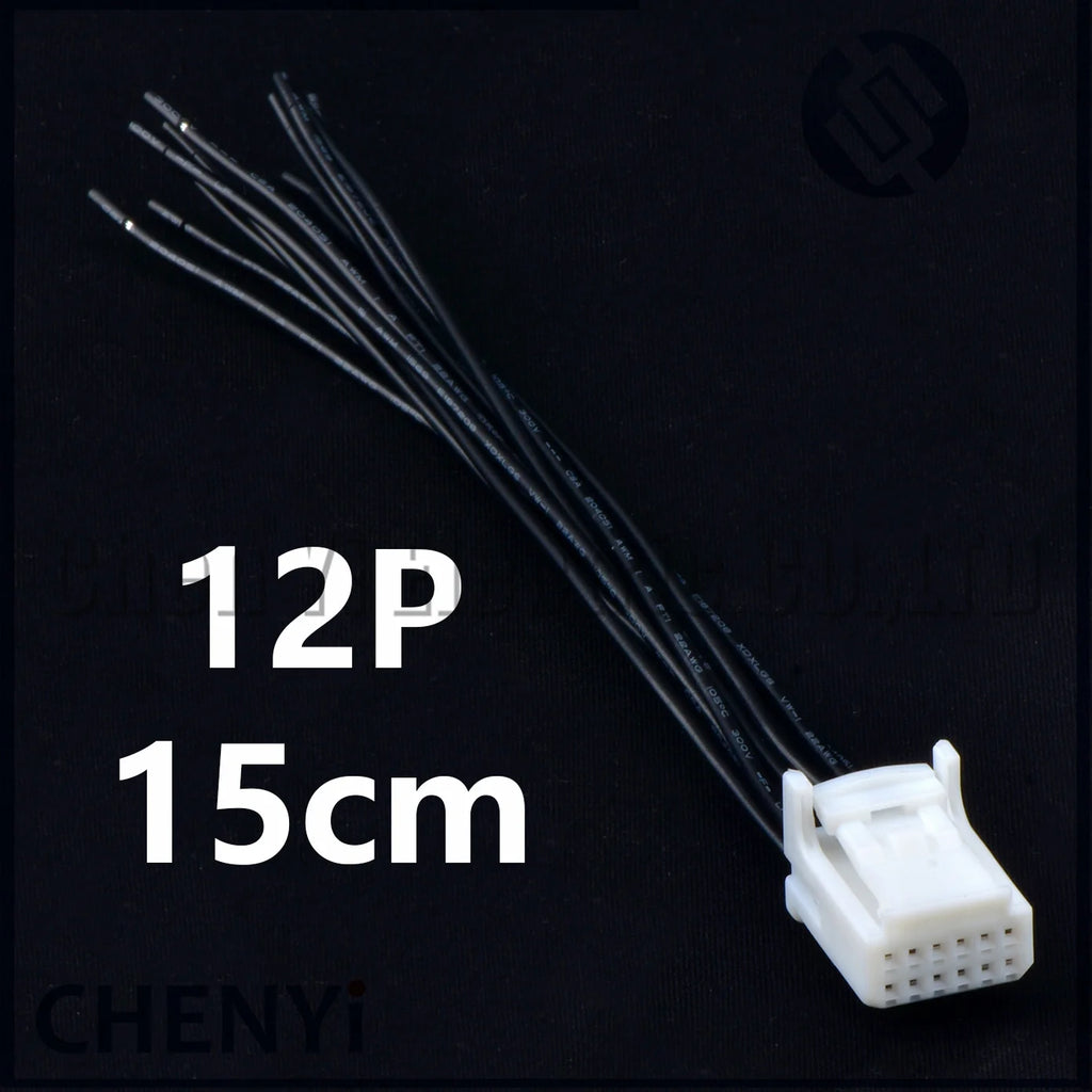 12 Pin Automotive connector car vehicle central control cable Wire harness plug socket 1318774-1 1565894-1 For Toyota Nissan