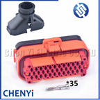 35 Pin orange series female sealed waterproof auto connector wire connection ECU plug 776164-6 With Pins