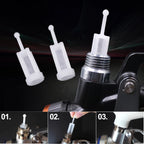 5-30PCS Car Paint Spray Gun Filter Anti Clogging Paint Feed Nozzle Replaceable Nylon Fine Mesh Filters for Automotive Detailing