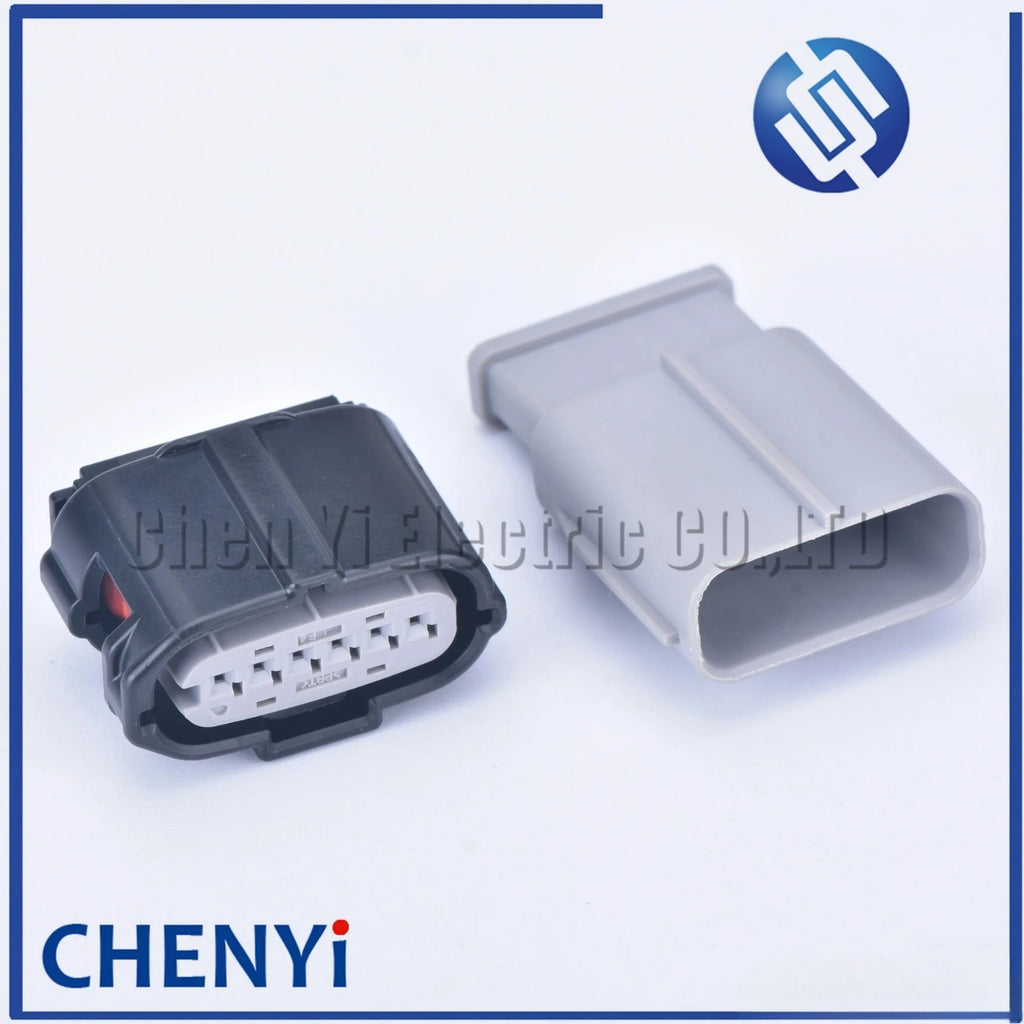 6 Pin Automotive Accelerator Pedal Connector MAF Reversing Radar 12831 6189-7100 For Toyota Subaru Mazda Nissan