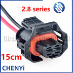 2 Pin Auto Connector Diesel Fuel Common Rail Injector Crankshaft Sensor Plug 1928403874 1928403876 For Volvo 30795436