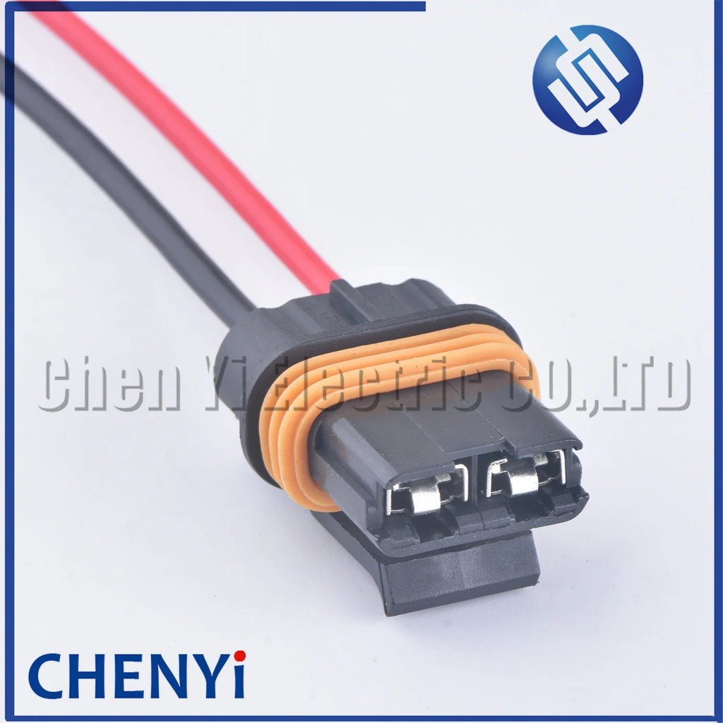 2 Pin Auto waterproof Wire harness Connector High current fuse holder of fuse box 12033769 for Metri-pack 630 Series Fan plug