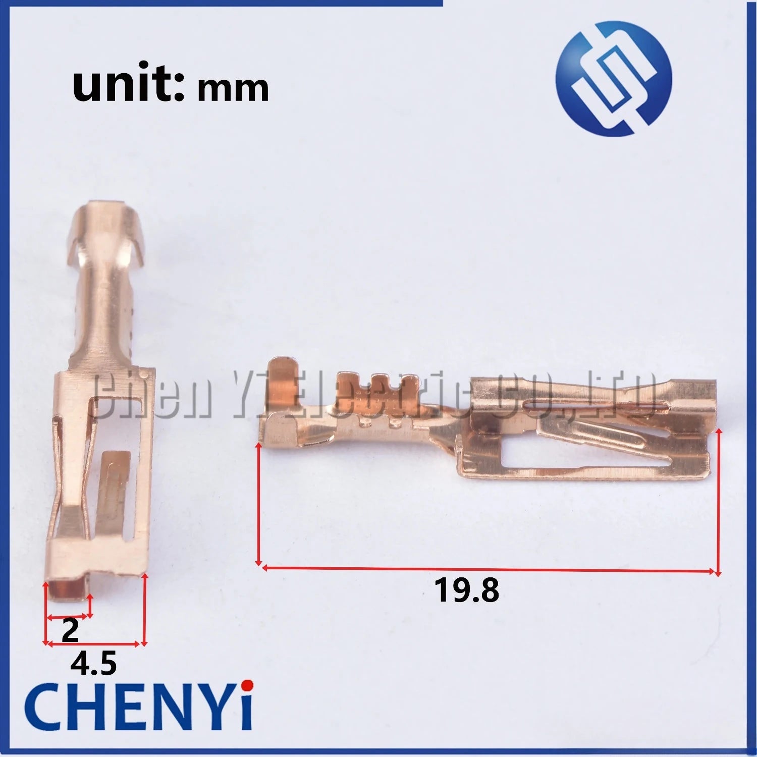 50 Pcs Auto Crimp Terminal TPA-A/B Connector Position Female Terminals Plug-In Copper Insert Splice Pin 12146448 12146447