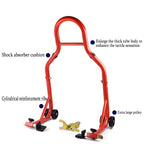 Motorcycles Repair Metal Adjustable Fork Spool Support Paddock Stand Muti-function Swing Arm Rear Wheel Sliders Lift Frame Amagi