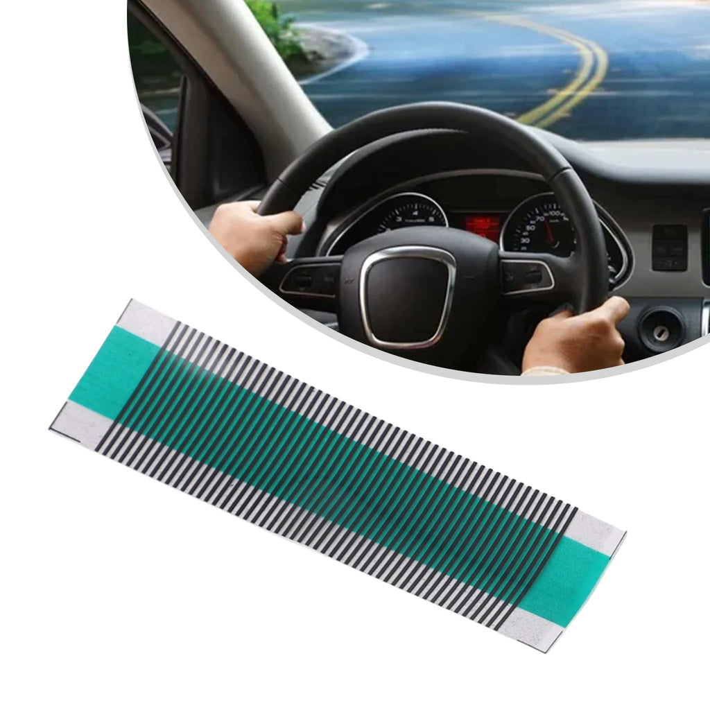 Flat Cable For  Saab 9-5 A/C Heater Climate Control  Unit Pixel Missing Repair Replace LCD  Display Ribbon Cable Flat Connector