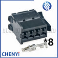 8 Pin Automotive connector Car amplifier wire harness plug 929504-3 1-929505-3 929505-3