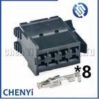 8 Pin Automotive connector Car amplifier wire harness plug 929504-3 1-929505-3 929505-3