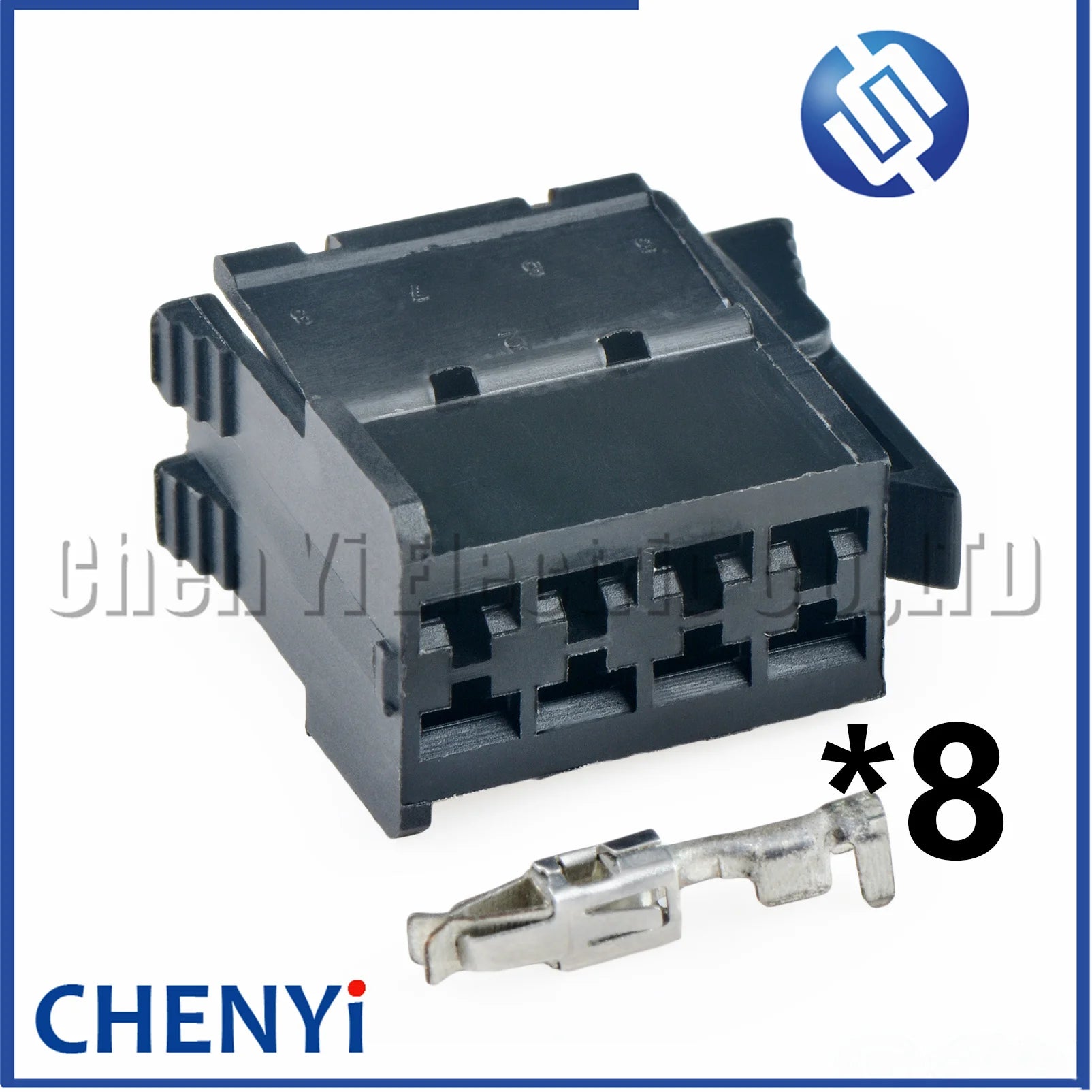 8 Pin Automotive connector Car amplifier wire harness plug 929504-3 1-929505-3 929505-3