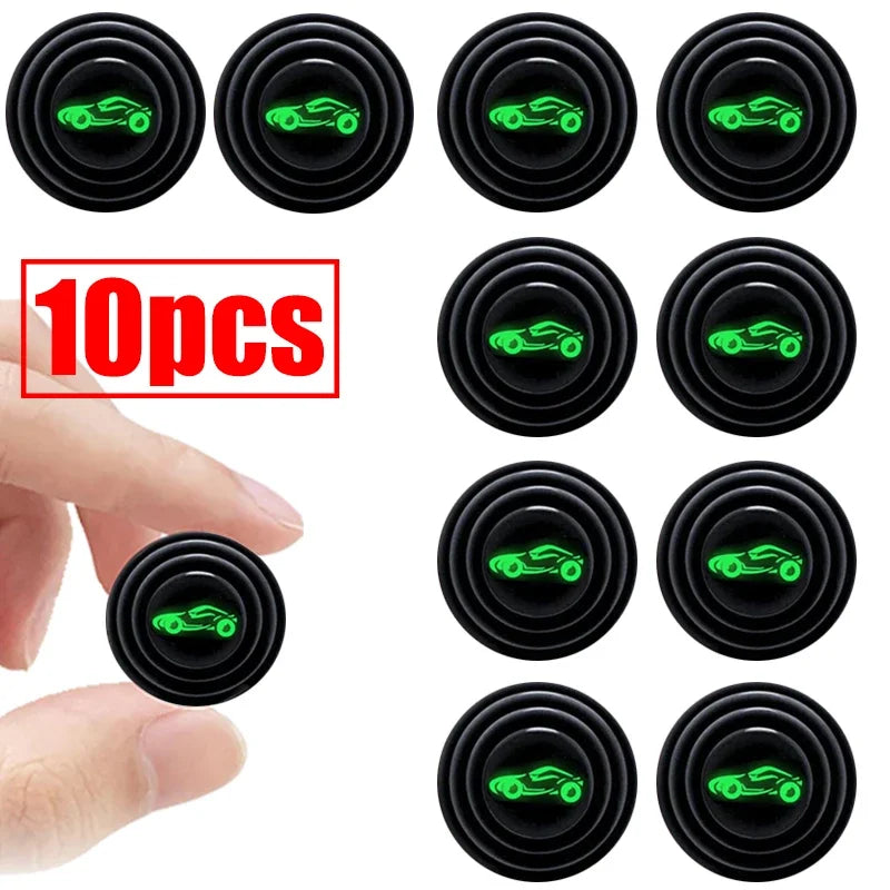Car Door Shock Absorber Pads Buffer Bumper Anti-collision Shock Absorbing Gasket for Auto Sound Insulation Adhesive Stickers