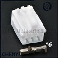 1 Set 6 Pin male or female Automotive Electronic Connector Fuel Injector harness Plug 7282-1068 7283-1068 With Pin