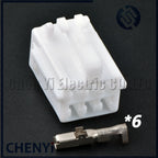 1 Set 6 Pin male or female Automotive Electronic Connector Fuel Injector harness Plug 7282-1068 7283-1068 With Pin