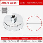 1PC Wrench Auto Tool End Cap Oil Filter Wrench Auto Hand Tools Remover Tool Socket Wrench Remover Car Accessories