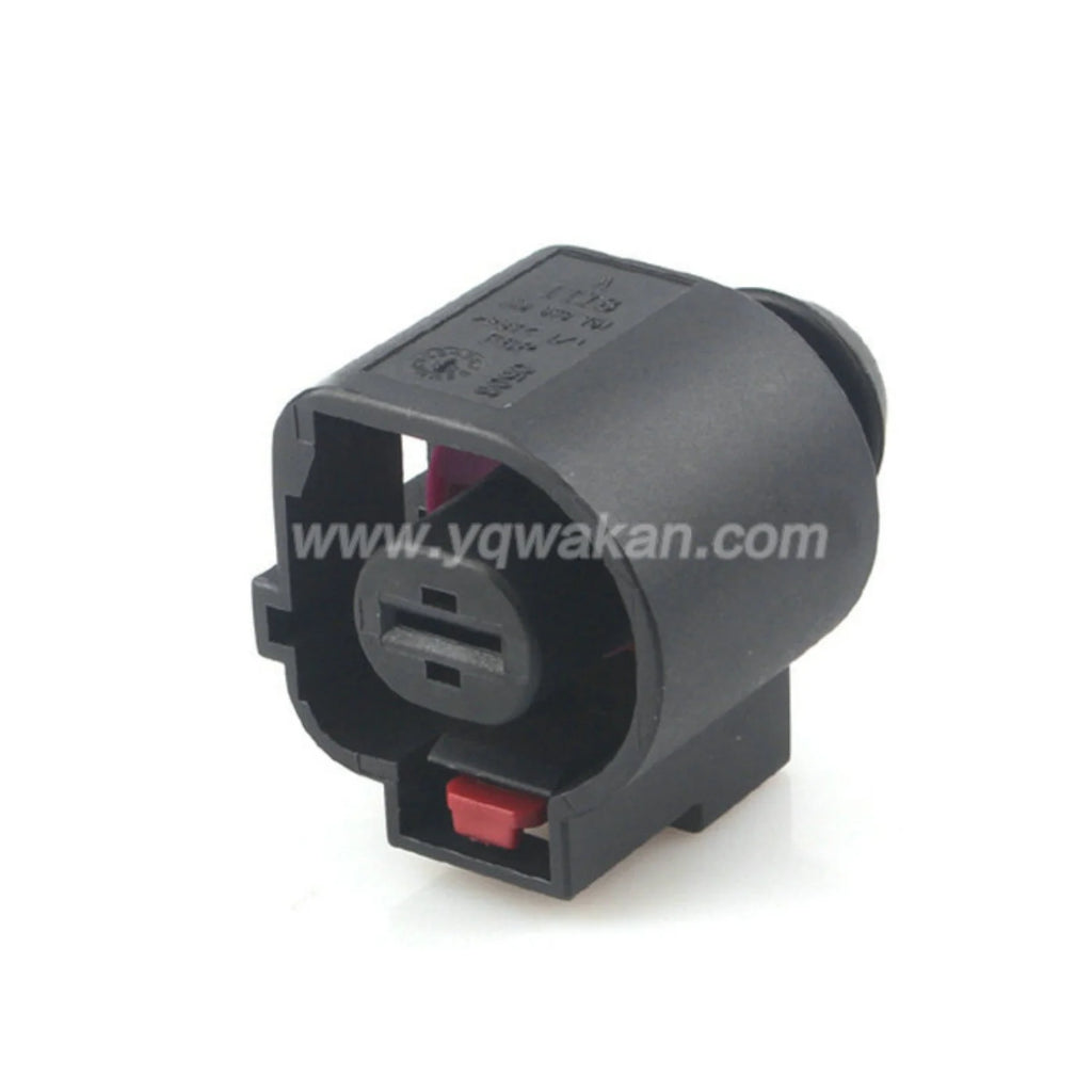 1-Pin Connectors Waterproof 6.3mm Female Connectors Automotive Wiring Harness Cable Plug for Magotan 1K0973751