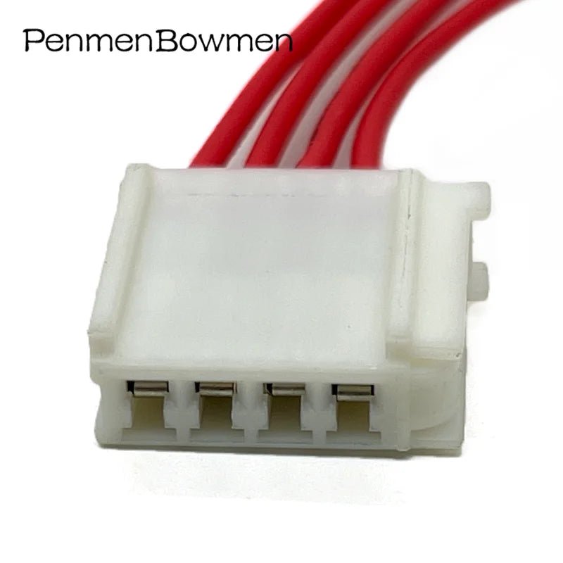 1 Set 4 Pin Car Audio Modified Tweeter Electrical Cable Connectors Female Wire Harness Plug For Toyota Lexus 12874
