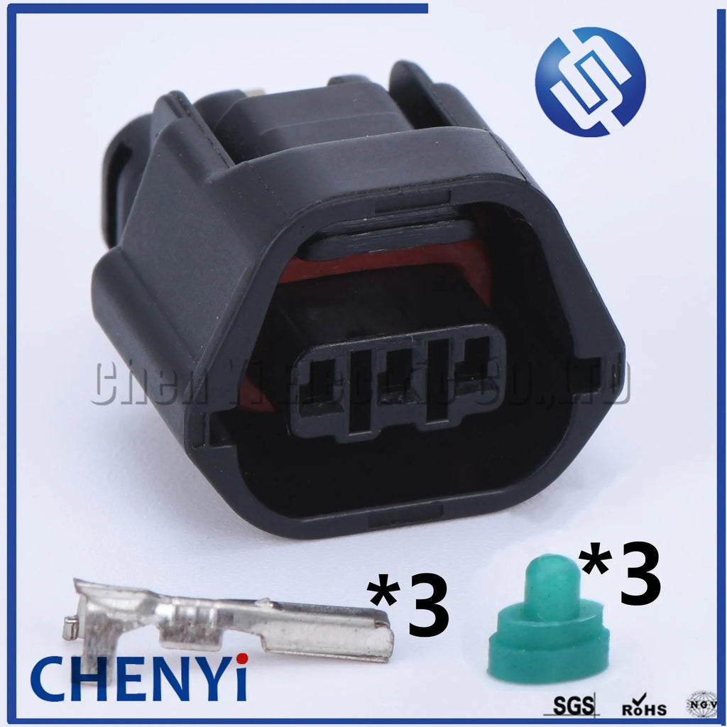 3 Pin 7283-8730-30 7182-8730-30 Wheel Speed Sensor Socket EVO Mivec Camshaft Sensor Plug For Hyundai Kia Nissan MG641234-5