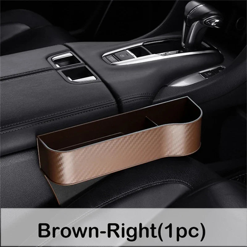 Car Seat Organizer Crevice Storage Box Multifunction Gap Slit Filler Holder For Wallet Phone Slit Pocket Cars Accessories Tools