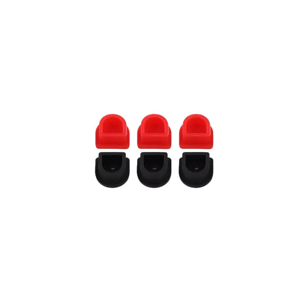 Red & Black Dust Plugs for Anderson Connector Plugs Versatile Applications Parts Waterproof Fixing Plug 50A-175A Cable Kits