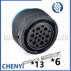 19 Pin automotive waterproof connector For Deutsch Original HDP series Wire harness plug HDP26-24-19SE HDP24-24-19PE With Pins