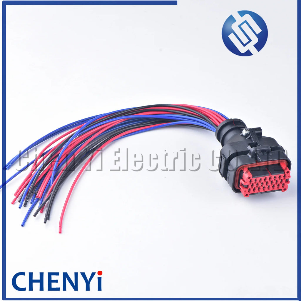 23 Pin Automotive Waterproof EPEC ECU controller Connector PCB board plug 770680-1 770680-2 770680-4 770680-5 with wire