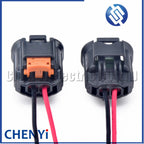 2 Pin Automotive waterproof connector Fuel injector harness plug 13669863 13106045 For Peugeot Citroen Renault