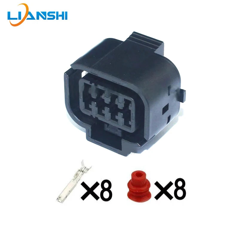 MG644345-5/MG654349-5 is suitable for the 8-pin plug-in automotive wiring harness connector plug of Hyundai  headlight assemb