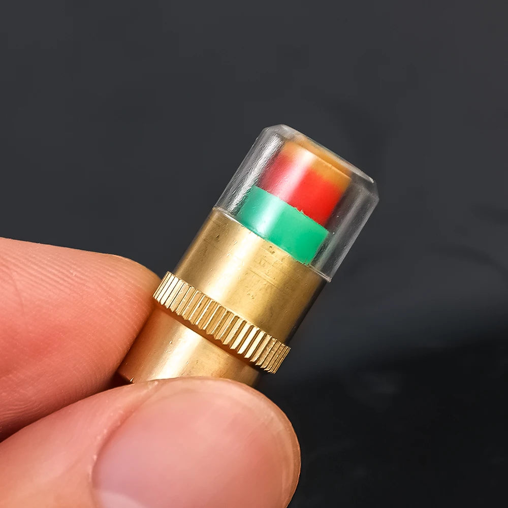Car Tyre Pressure Indicator Valve Gauge Indicator Alarm Monitoring Bonnet Sensor Automotive External Valve Detection Monitor